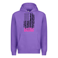 Purple beautiful badass american Premium Hoodie - artisFamous