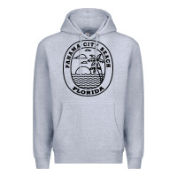 Heather Grey panama city beach florida Premium Hoodie - artisFamous
