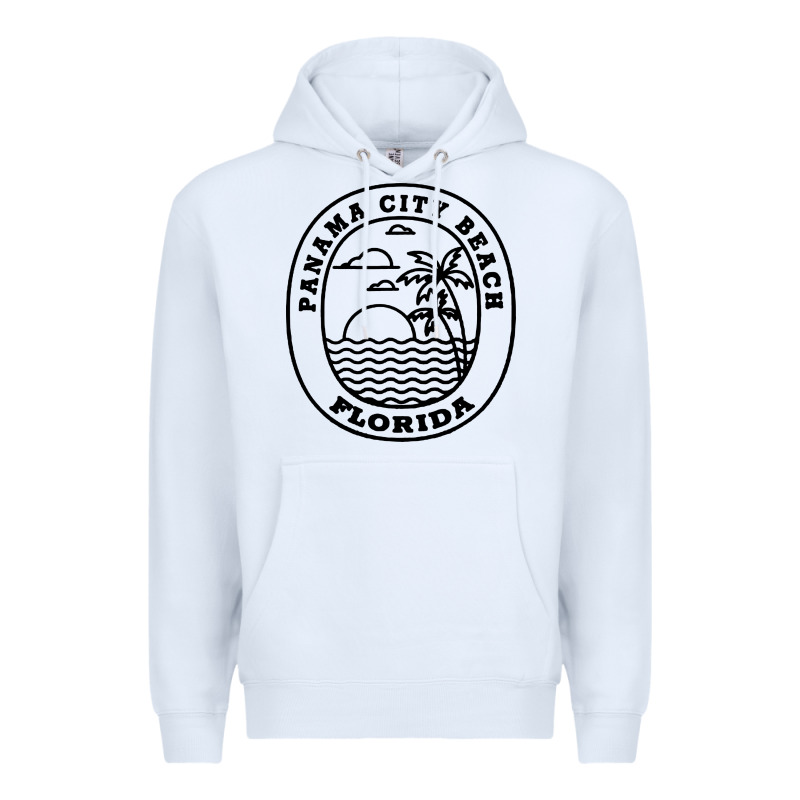 Panama City Beach Florida Premium Hoodie by artisFamous | Teevron