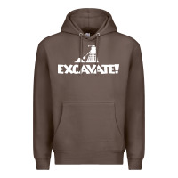 Coffee excavate funny Premium Hoodie - artisFamous