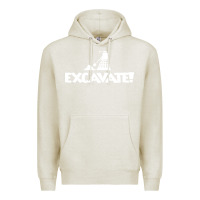 Oatmeal Heather excavate funny Premium Hoodie - artisFamous