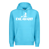 Ocean Blue excavate funny Premium Hoodie - artisFamous