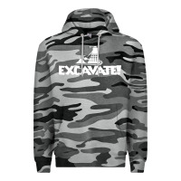 Slate Camo excavate funny Premium Hoodie - artisFamous