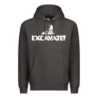 Smoke excavate funny Premium Hoodie - artisFamous