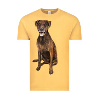 Vintage Mustard plott hound Vintage Tee - LillyAllenDesigns