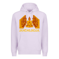 Lilac shiva hinduism modular synthesizer synth Premium Hoodie - artisFamous