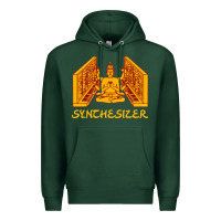 Sports Green shiva hinduism modular synthesizer synth Premium Hoodie - artisFamous