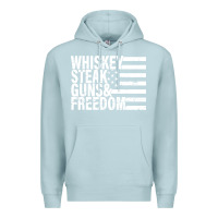 Blue Mist whiskey steak guns freedom Premium Hoodie - artisFamous