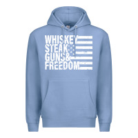 Colony Blue whiskey steak guns freedom Premium Hoodie - artisFamous