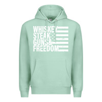 Seafoam whiskey steak guns freedom Premium Hoodie - artisFamous