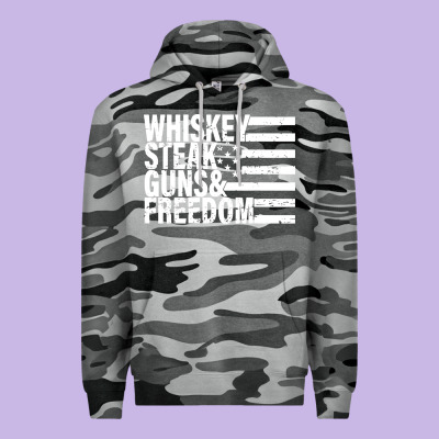 Whiskey Steak Guns Freedom Premium Hoodie Designed By Artisfamous