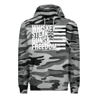 Slate Camo whiskey steak guns freedom Premium Hoodie - artisFamous