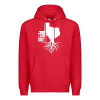 Red texas roots vintage usa Premium Hoodie - artisFamous