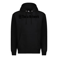Black theta network Premium Hoodie - artisFamous