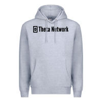 Heather Grey theta network Premium Hoodie - artisFamous