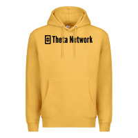 Mustard theta network Premium Hoodie - artisFamous