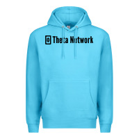 Ocean Blue theta network Premium Hoodie - artisFamous