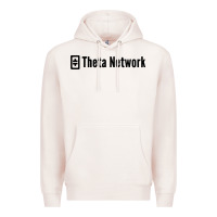 Pale Pink theta network Premium Hoodie - artisFamous