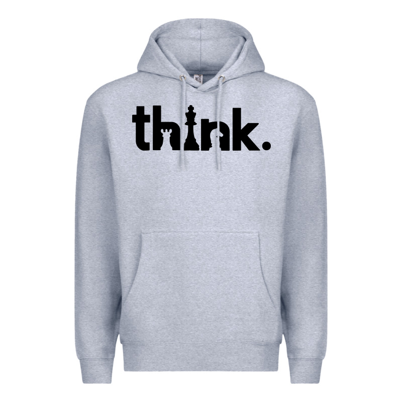 Think Chess Premium Hoodie by artisFamous | Teevron