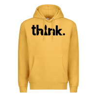 Mustard think chess Premium Hoodie - artisFamous