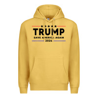 Antique Gold trump 2024 Premium Hoodie - artisFamous