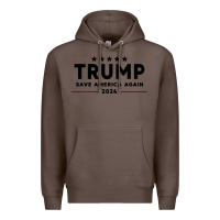 Coffee trump 2024 Premium Hoodie - artisFamous