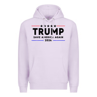 Lilac trump 2024 Premium Hoodie - artisFamous