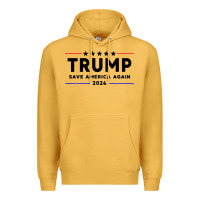 Mustard trump 2024 Premium Hoodie - artisFamous