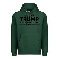 Sports Green trump 2024 Premium Hoodie - artisFamous