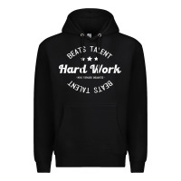 Black hard work beats talent Premium Hoodie - artisFamous