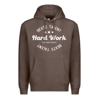 Coffee hard work beats talent Premium Hoodie - artisFamous