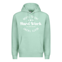 Seafoam hard work beats talent Premium Hoodie - artisFamous