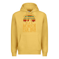 Antique Gold middle earth's annual mordor fun run Premium Hoodie - artisFamous
