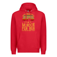 Red middle earth's annual mordor fun run Premium Hoodie - artisFamous