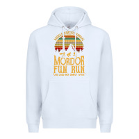 White middle earth's annual mordor fun run Premium Hoodie - artisFamous