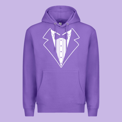 Fake Tux Tuxedo Suit Tie Premium Hoodie Designed By Artisfamous