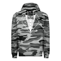 Slate Camo fake tux tuxedo suit tie Premium Hoodie - artisFamous