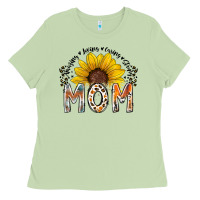 Matcha mom sunflower Ladies Tee - RacoonDesign