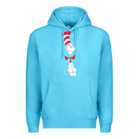 Ocean Blue dr seuss the cat in the hat Premium Hoodie - artisFamous