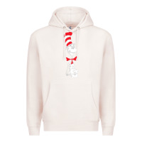 Pale Pink dr seuss the cat in the hat Premium Hoodie - artisFamous