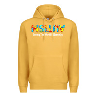 Mustard autism seeing the world differently Premium Hoodie - artisFamous