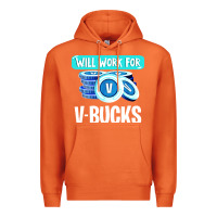 Carrot will work for v bucks youth gamer Premium Hoodie - artisFamous