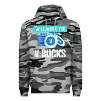 Slate Camo will work for v bucks youth gamer Premium Hoodie - artisFamous