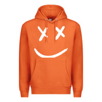 Carrot x eyed smiley face x eyes smiling Premium Hoodie - artisFamous