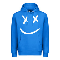 X Eyed Smiley Face X Eyes Smiling Premium Hoodie | Teevron