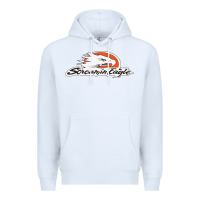 White the screamin eagle Premium Hoodie - artisFamous
