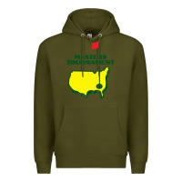 Army Green Master Tournament GOLF Premium Hoodie - artisFamous