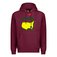 Burgundy Master Tournament GOLF Premium Hoodie - artisFamous