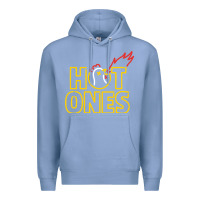 Colony Blue hot ones Premium Hoodie - artisFamous
