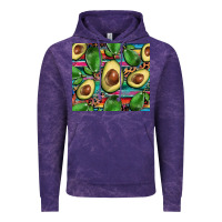 Cloud Purple avacado Vintage Hoodie - BarkalooDesign
